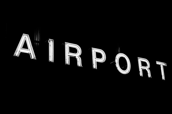 Airport Dimensional LED Letter Sign