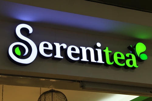 Serenitea LED Business Sign