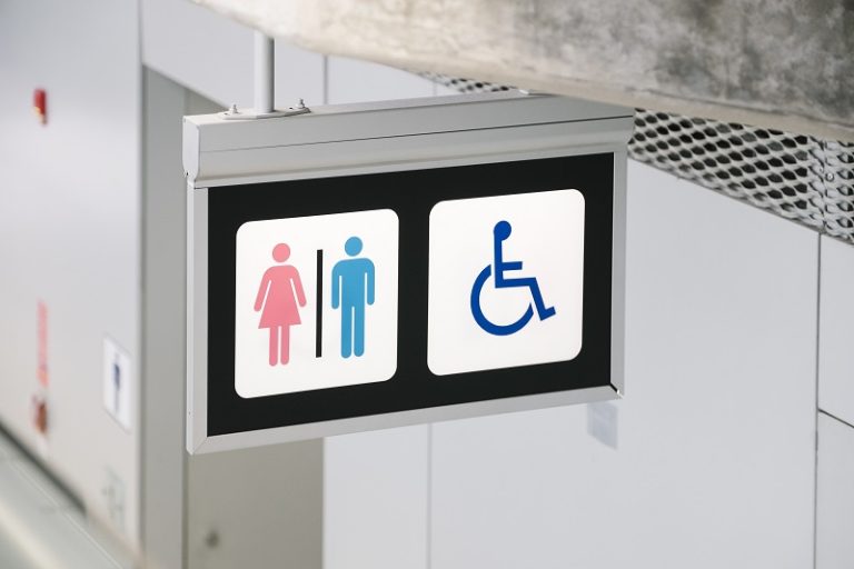 Personalize Hanging Toilet Signage